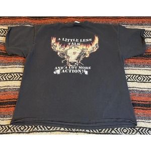 Toby Keiths I Love This Bar & Grill Mens Black Graphic Tshirt, Sz XL